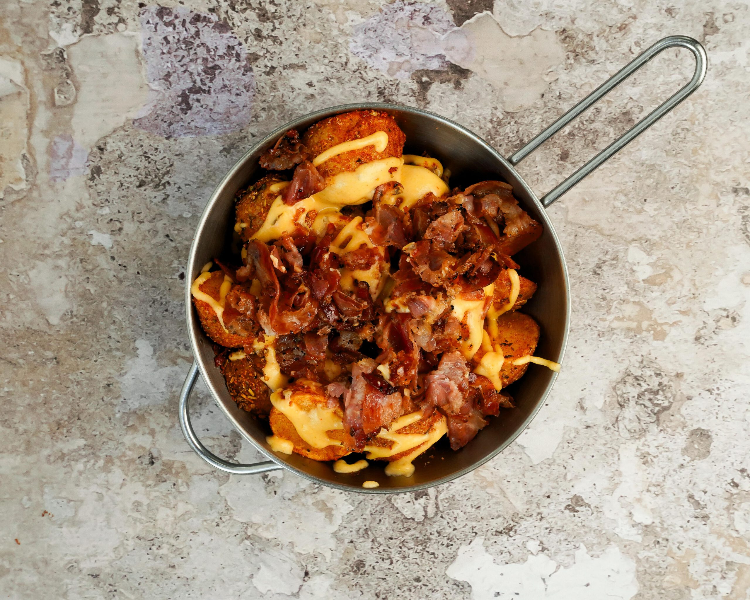 GRENAILLETTES SAUCE CHEDDAR PANCETTA GRILLÉE-min